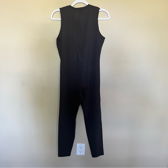 Adanola Ultimate Sleeveless Butter Soft Essential Jumpsuit Unitard - Coffee Bean - Picture 4 of 6